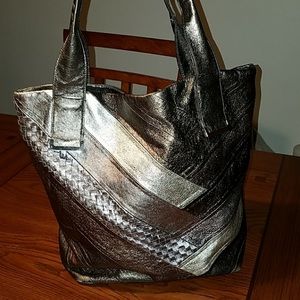 Elliot Lucca Golden Leather Bag